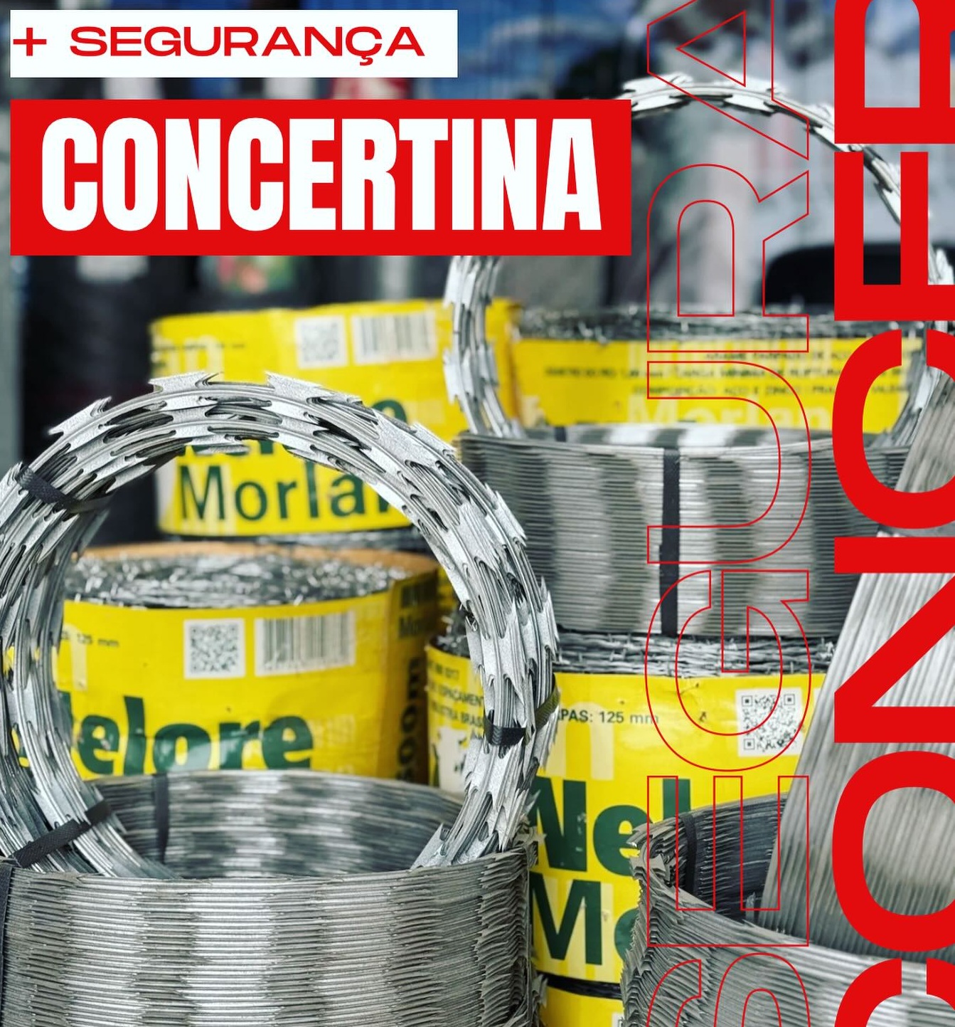 Instalação de Concertinas