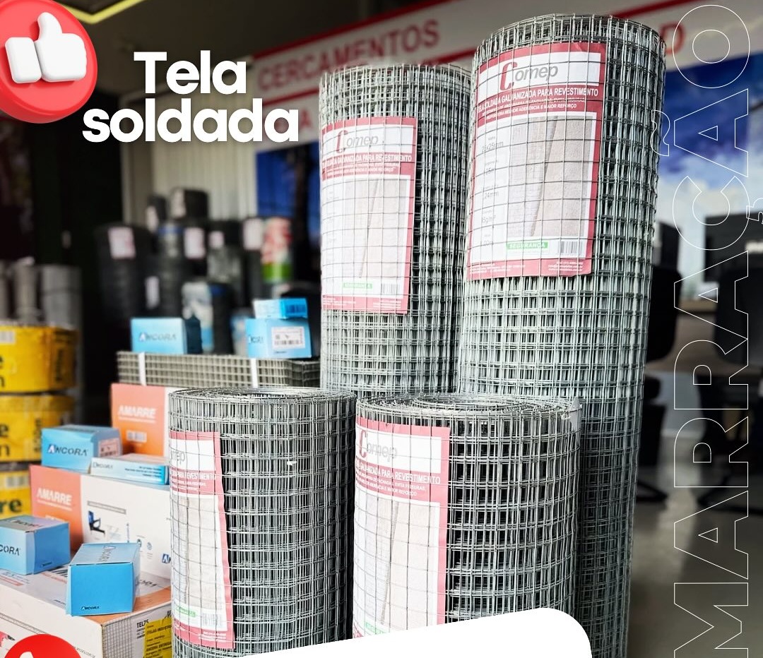 Estruturas e amarrações metálicas